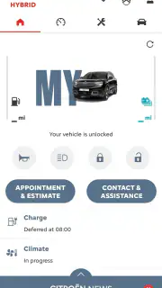 MyCitroën screenshot 2