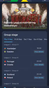 Nations League & Women's EURO screenshot 1