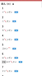 NHK日本語発音アクセント新辞典 screenshot 4