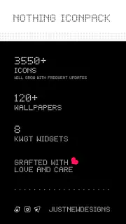 Nothing Iconpack screenshot 6