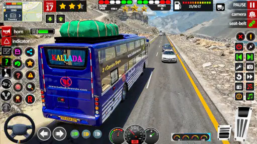 Offroad Bus Game: Bus Sim 3D screenshot 5