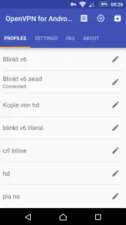 OpenVPN for Android screenshot 3