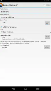 OpenVPN for Android screenshot 7