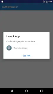 Oracle Mobile Authenticator screenshot 4