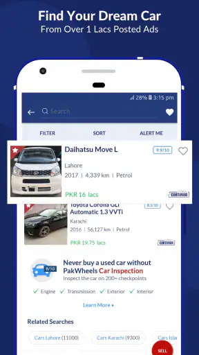 PakWheels: Buy & Sell Cars screenshot