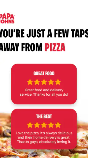 Papa Johns Pizza & Delivery screenshot