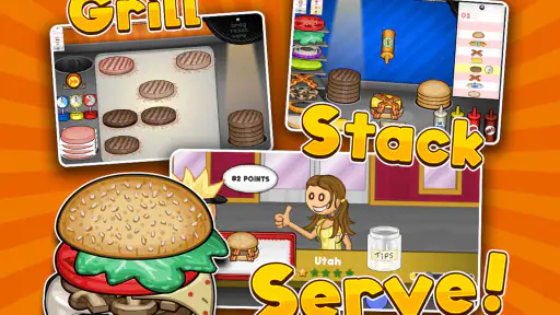 Papa's Burgeria screenshot 2