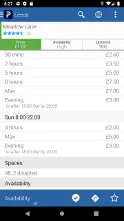Parkopedia Parking screenshot 4