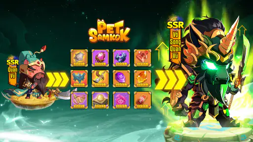 Pet Samkok - 3Q war screenshot 5