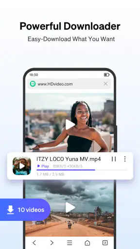 Phoenix Browser - 高速で安全 screenshot