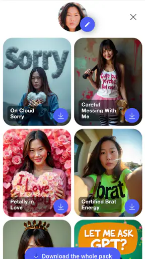 Photo Lab画像編集：写真のエフェクト、メイクの加工 screenshot