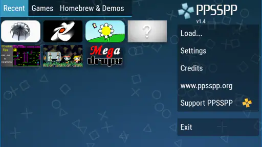 PPSSPP - PSP エミュレータ screenshot