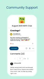 Pregnancy App & Baby Tracker screenshot 2