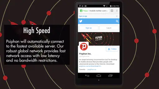 Psiphon: Fast and Secure VPN screenshot