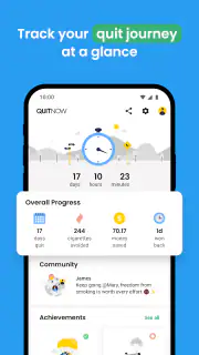 QuitNow タバコをやめよう screenshot 2