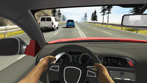 Racing in Car 2 screenshot