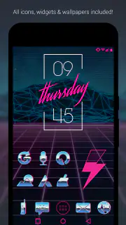 Rad Pack Pro - 80s Icon Pack screenshot 1