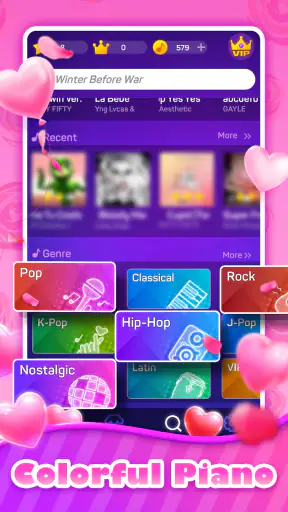 Rainbow Piano: クラシックリズム音楽ゲーム screenshot