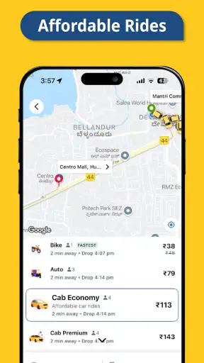 Rapido: Bike-Taxi, Auto & Cabs screenshot