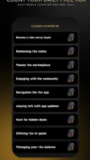 RBX Counters Pro - Rbux Calc screenshot 4