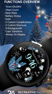 ReS28 - Seasonal Watch Face screenshot 6