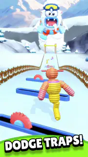 Rope Man Run - Yarn Hero Game screenshot 2