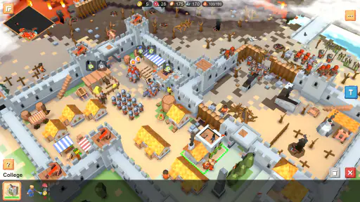 RTS Siege Up! - 中世の戦争 screenshot 1