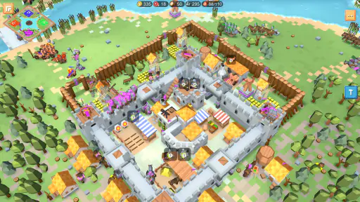 RTS Siege Up! - 中世の戦争 screenshot 2
