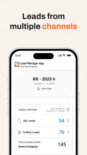 RX Lead Manager App screenshot 5
