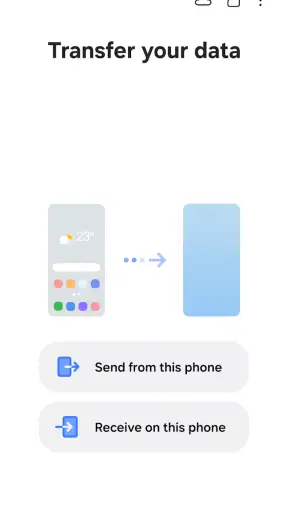 Samsung Smart Switch Mobile screenshot