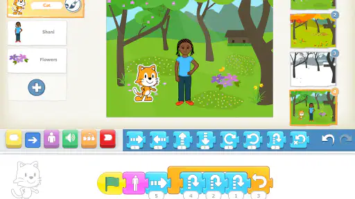 ScratchJr screenshot
