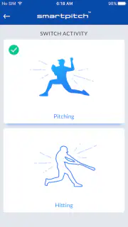 SmartPitch Speed Gun w Hitting screenshot 2