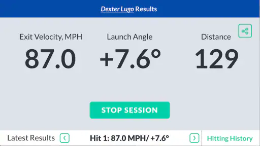 SmartPitch Speed Gun w Hitting screenshot 3