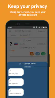 SMS-Activate 仮想番号 screenshot 5