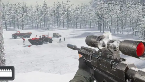 Sniper 3D：銃を撃つゲーム screenshot
