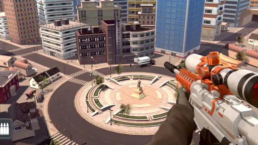 Sniper 3D：銃を撃つゲーム screenshot