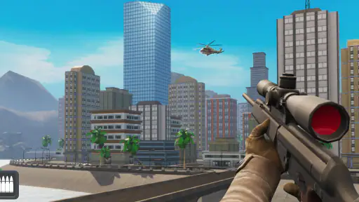 Sniper 3D：銃を撃つゲーム screenshot