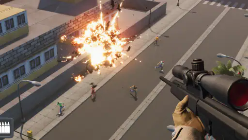 Sniper 3D：銃を撃つゲーム screenshot