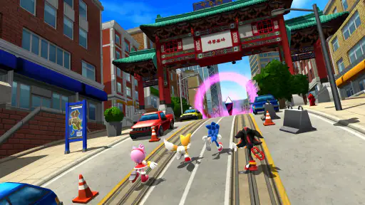 Sonic Forces：PvPレース screenshot