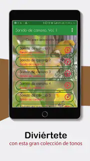 Sonidos de Canarios. Cantos. screenshot 7