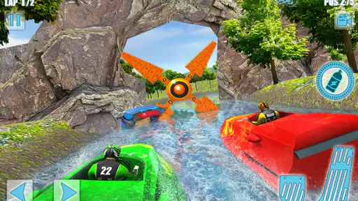 Speed Boat Crash Racing screenshot 2