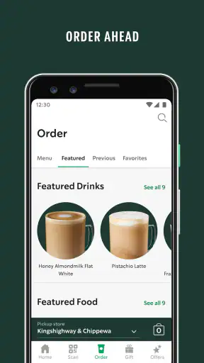 Starbucks screenshot