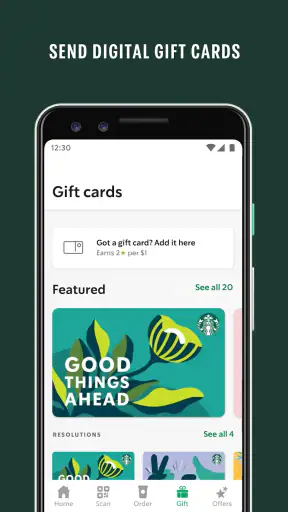 Starbucks screenshot