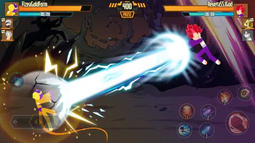 Stickman Dragon Fight screenshot 2