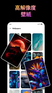 Stylish - Clock Live Wallpaper screenshot 5