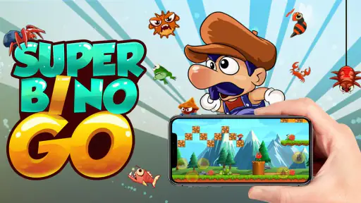 Super Bino Go:アドベンチャージャングルゲーム screenshot