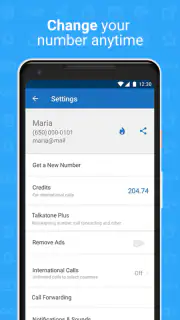Talkatone: Texting & Calling screenshot 4