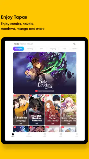 Tapas – Comics and Novels screenshot