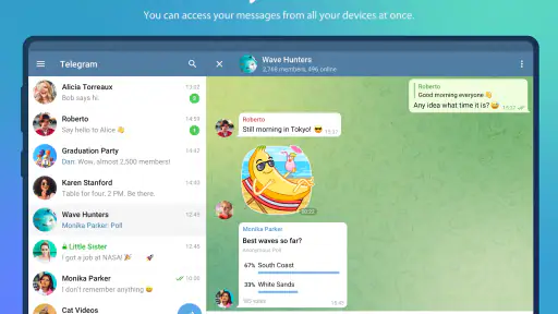 Telegram screenshot