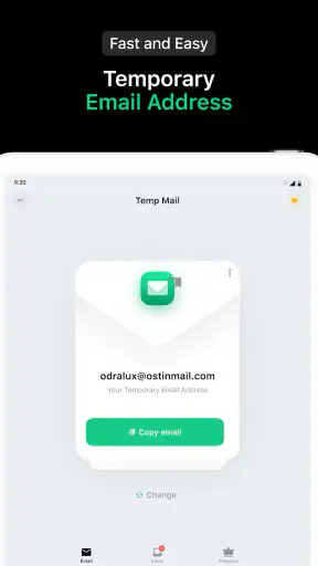 Temp Mail - 一時的なメール screenshot